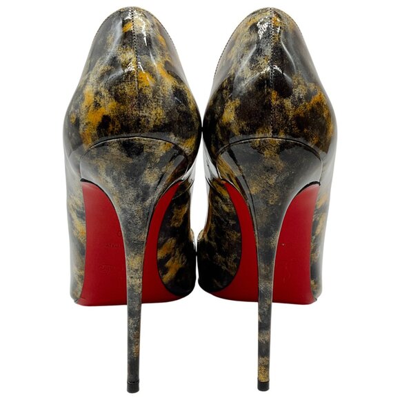 Christian Louboutin Vernis Mouchete So Kate 120 Pumps - Picture 4 of 7